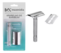 APARELHO DE BARBEAR MAXIMIDIA BRANCO E VERDE