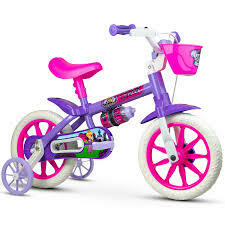 BICICLETA INFANTIL ARO 12 VIOLETA