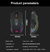 REDRAGON-G105 Mouse de jogos com fio USB, programável, ergonômico - Tech Cloud