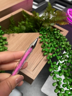 CANETA GEL ROSA SIGNO - comprar online