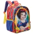 Kit Mochila Costas 16" Branca de Neve Lancheira Estojo Duplo - comprar online