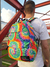 Imagem do Mochila Now United Tie Dye Notebook Escolar Casual Urbano
