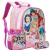 Kit Mochila Costas 16" Princesas Lancheira E Estojo Escolar