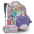 Kit Mochila Costas Lancheira Térmica E Estojo Duplo Infantil