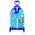 Kit Mochila De Rodas Divertidamente 3D Lancheira Escolar na internet
