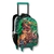 Kit Mochila Rodinhas Lancheira Térmica Estojo Dino Meninos - comprar online