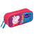 Estojo Duplo Peppa Pig c/ Puxador Escolar Infantil Meninas - comprar online