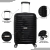 Mala Bordo 20" Viagem Cadeado Integrado Passeio 4 Rodas 360 na internet