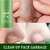 A máscara facial do chá verde, limpeza profunda, argila purificando, controle