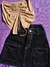 POLLERA DENIM CARGO NEGRO - comprar online