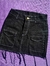POLLERA DENIM CARGO NEGRO