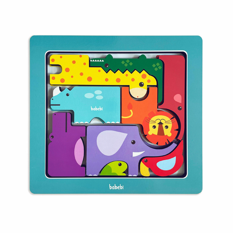 Monte e Empilhe Safari - Babebi