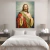 Quadro Decorativo em Tela Canvas Grande 3D Jesus Cristo Sala Quarto