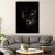 Quadro Decorativo em Tela Canvas Grande 3D Pantera Negra Close Sala