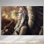 Quadro Decorativo em Tela Canvas Grande 3D India Americana Aldeia Sala - comprar online