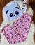 Panda rosa talle 46 a 50