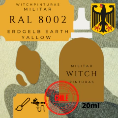 RAL 8002 ERDGELB EARTH YELLOW