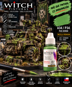 P34 PUS VERDE MATE - comprar en línea