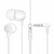 Fone de Ouvido P2 Intra-Auricular Branco Htune 4ª G HS-116