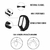 Pulseira Para Xiaomi Mi Band 4 5 6 7 Várias Cores Em Silicone - comprar online