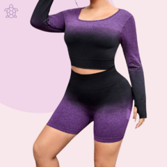 Conjunto Purple Gradient