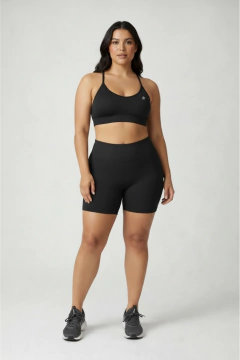 Conjunto deportivo para mujer top de tirantes y short - comprar en línea