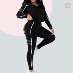 Conjunto Jacket White Line