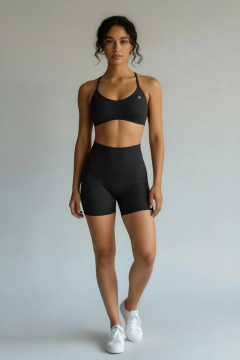 Conjunto deportivo para mujer top de tirantes y short