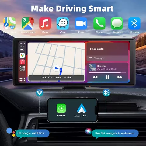 Carplay e Android Auto portátil universal