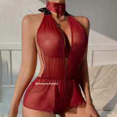 Body rojo transparente - comprar en línea