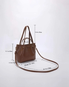 Bolso minimalista con asa superior - Yoa Sales Havana