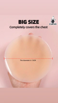 Pezoneras de silicona Curvy