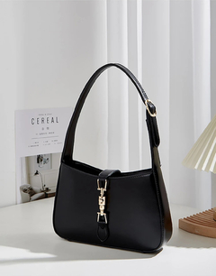 Bolso lujoso y elegante con cierre de candado, bolso casual de negocios de moda para mujeres, perfecto para la oficina y el trabajo