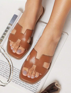 Sandalias Planas De Estilo Simple Para Mujeres - comprar en línea