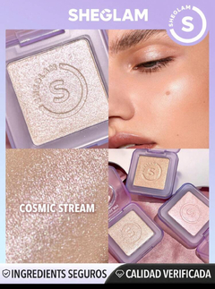 SHEGLAM Iluminador Moonside-Celestial Gaze Rosa DíA De San ValentíN DecoracióN Amor Maquillage Fiesta Playa Viajes Ropa De Vacaciones Y2K S Camping Ex - comprar en línea