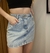 Saia Jeans Bia