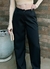 Calça Alfaiataria - Preta e Cinza - comprar online