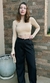 Cropped Gabi - Preto e Nude - Giu clothing