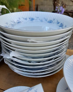 6 Platos Hondos ~ Porcelana Tsuji - tienda online