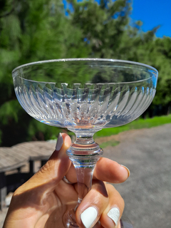 12 Copas de Cristal Talladas - comprar online