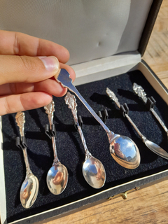 6 Cucharas de Café, Bañadas en Plata en internet