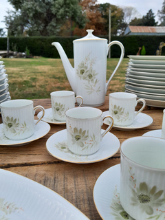 Juego de Café para 6 ~ Porcelana Verbano - comprar online