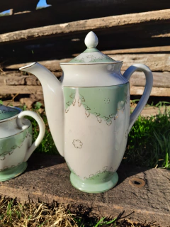 Cafetera ~ Porcelana Alemana - Antiguedades JOE