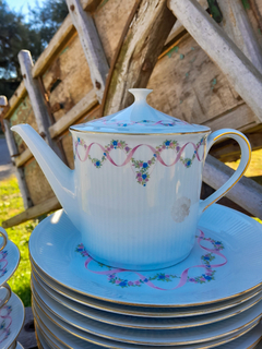 Juego de Té para 9 ~ Porcelana Verbano - tienda online