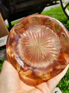 Jarra con 5 Vasos, Carnival Glass - tienda online