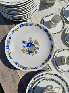 6 Platos Hondos ~ Porcelana Marly en internet