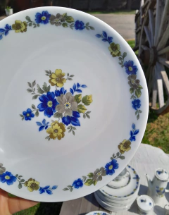 6 Platos Hondos ~ Porcelana Marly - tienda online