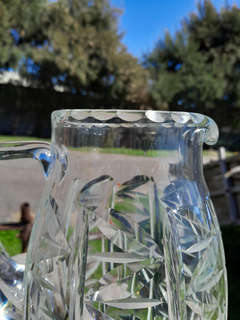 Jarra de Vidrio Tallada ~ 1,9lt en internet