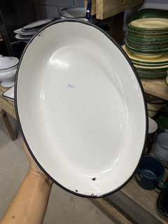 Fuente Oval Mediana Enlozada - comprar online
