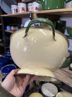 Perol con Base/Sopera Enlozada - tienda online